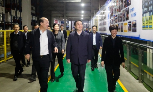 湖州市委书记陈浩莅临尊龙凯时人生就是搏恒腾调研