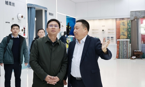 平凉市副市长徐科峰一行莅临尊龙凯时人生就是搏调查