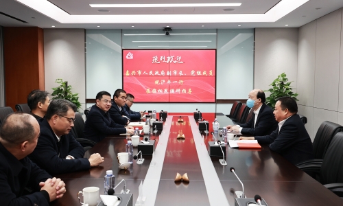 黄冈市人民当局副市长倪沪平一行莅临尊龙凯时人生就是搏调研