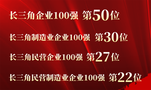 第50位！尊龙凯时人生就是搏控股入围2023长三角百强企业