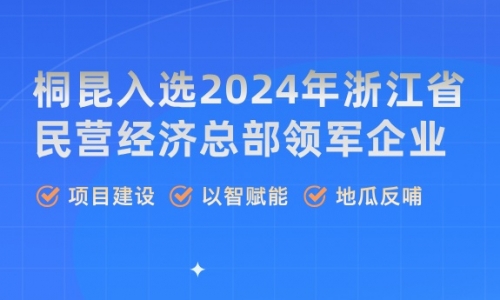 荣誉丨尊龙凯时人生就是搏，浙江省民营经济总部领军企业！